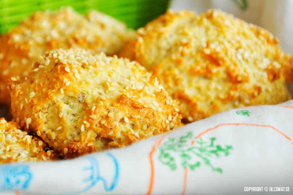 Jills glutenfria sesamfrallor